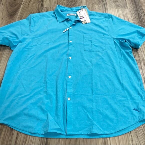 Tommy Bahama Men's IslandZone San Lucio Corsica Coast Camp Shirt - Grand Canal